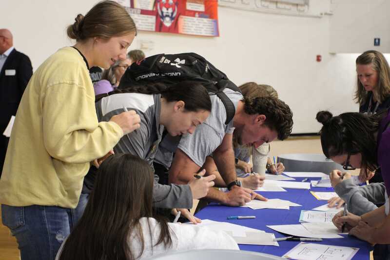 Sign Up Table