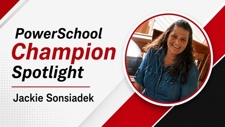 Jackie Sonsiadek names PowerSchool Champion