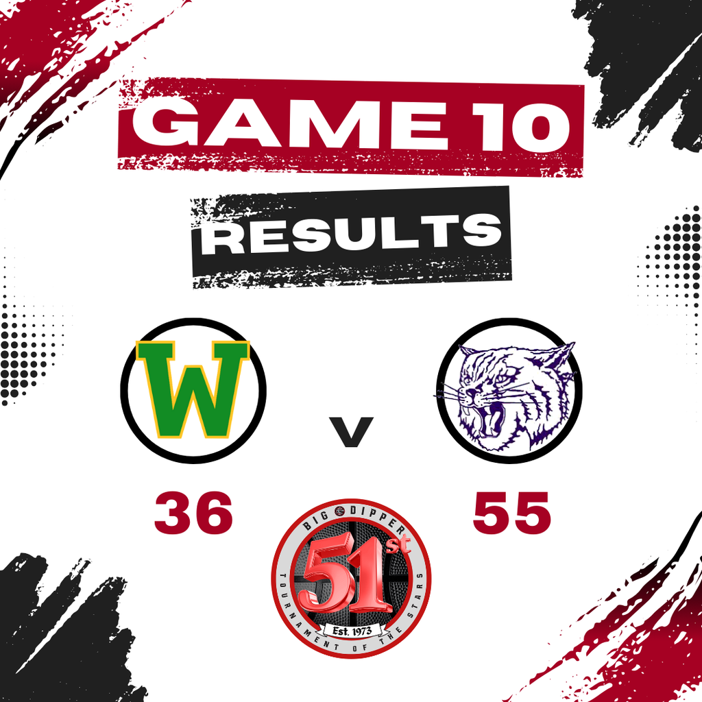 Big Dipper 51 Game 10 Results
