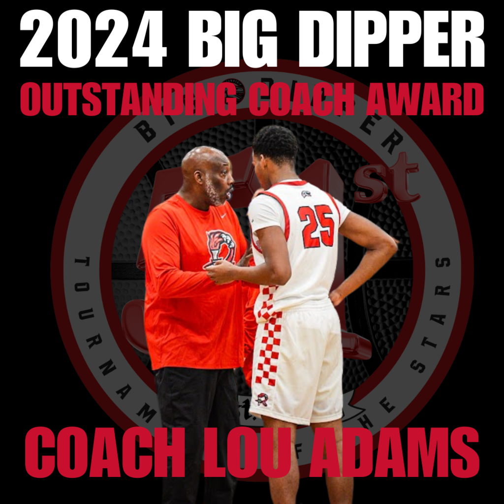 👏🏀 Congratulations to Coach Lou Adams, head coach of the Rich Township Raptors, on earning the Outstanding Coach Award at the Big Dipper Basketball Tournament! Your leadership and dedication have inspired greatness. 🦅🔥 #RaptorPride #BigDipperCoach