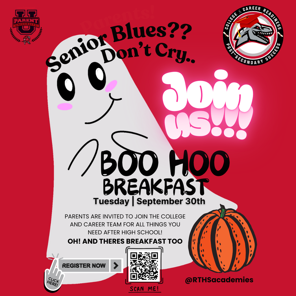 📅 Sept. 30, 2025 Senior year is here—time to celebrate (and maybe shed a tear)! 🥹 Enjoy a light breakfast, resources, and tips to support your senior’s next steps.