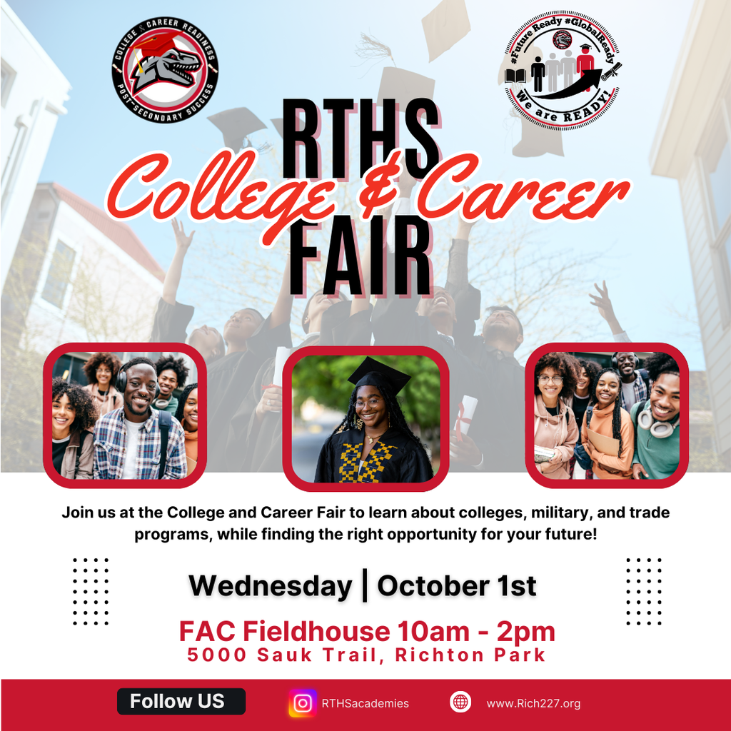📅 Oct. 1, 2025 | ⏰ 10:00 a.m.–2:00 p.m. | 📍 FAC Fieldhouse Parents of seniors—drop in anytime! ✔️ Meet admissions reps ✔️ Connect with ISAC ✔️ Get FAFSA help. Your senior’s future starts here! 🚀
