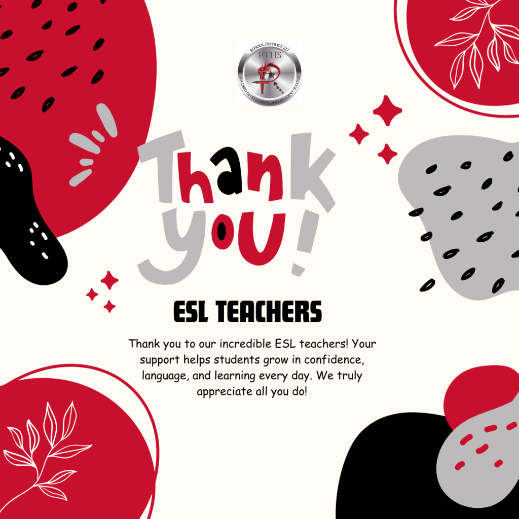 🌎 Today we celebrate our ESL Teachers, Ramia Richmond, Elisa Richard, Lisa Langlois, Tiffany Albers-Lopez, Elizabeth McLaughlin, Karina Herrera, Adrienne Martinez, and Jasmine Jones!  Your passion and dedication empower students to find their voice, achieve their goals, and feel a true sense of belonging in our schools.   Thank you for everything you do to support our students and families.  📌 #richinstudentsuccess #OneSchoolOneRoar  🌎 ¡Hoy celebramos a nuestros maestros de ESL! Gracias por apoyar a nuestros estudiantes y familias todos los días.