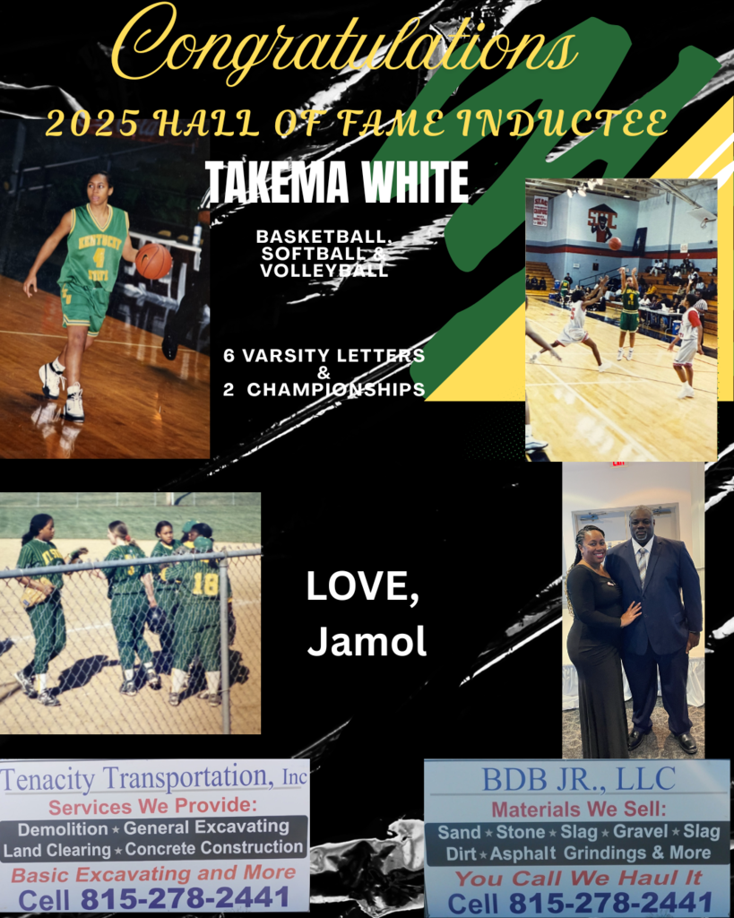 Celebrating Dean Takema White! 🎉 The former 3-sport athlete (Bball, Softball, Vball) & 2x SIAC Champion is headed to the KSU Athletics Hall of Fame! Her passion for setting records now drives her leadership for our students at Rich Township High School! #Richintsudentsuccess  