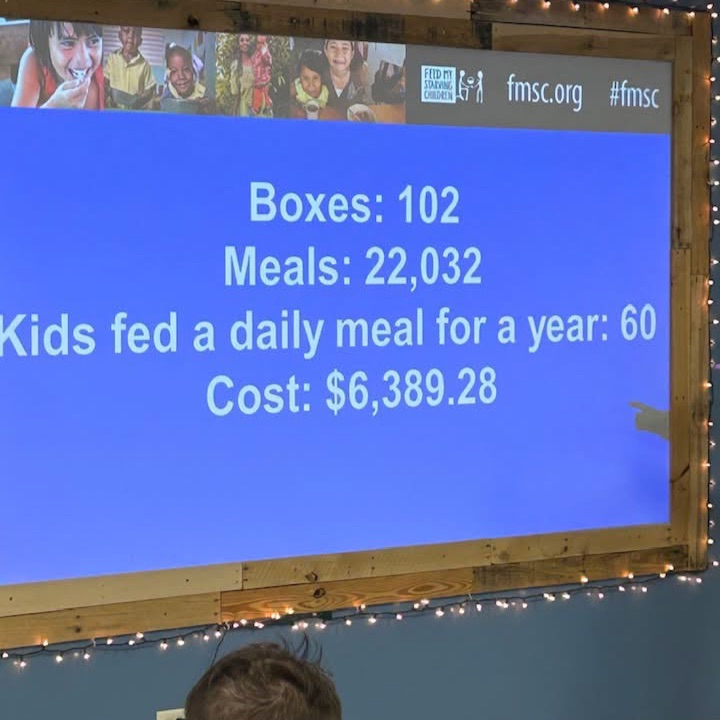 Male Mentoring service project at Feed My Starving Children