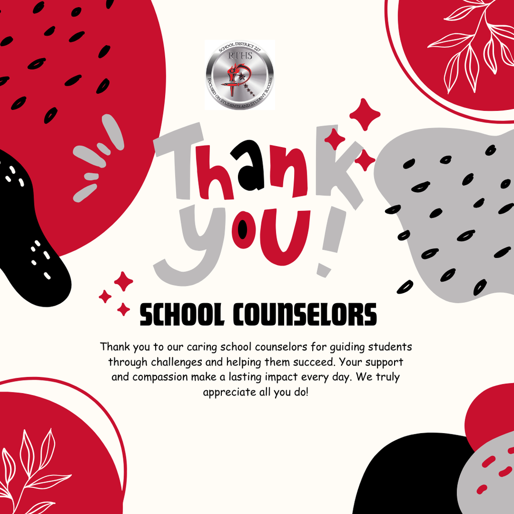 This week, we’re celebrating our incredible School Counselors! Thank you for the guidance, care, and steady support you provide our students every day. We appreciate you: Dana Cudjoe, Lashanna Clark, Samuel Payan, Josephine Pulido, Paul Jurges, Sherita Sabbat, Stacye Hopkins, Debra Wright, Karina Herrera, Christine Drabick, Amy Kwiat #SchoolCounselors #ThankYouCounselors #richinstudentsuccess