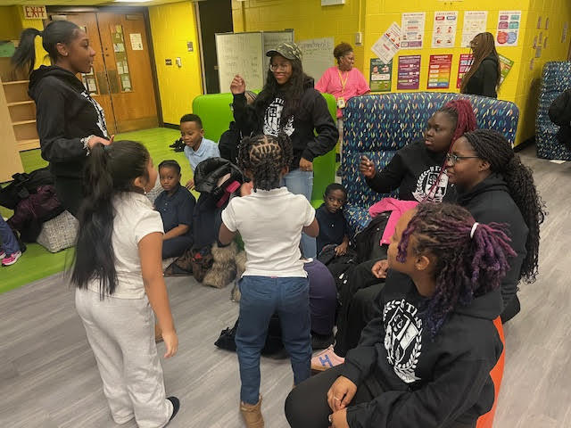 Student Council volunteering 