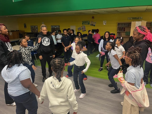 Student Council volunteering 