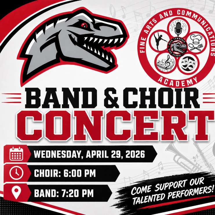 Band & Choir Showcase Wednesday, April 29 FAC Auditorium  Choir: 6:00 PM Band: 7:20 PM