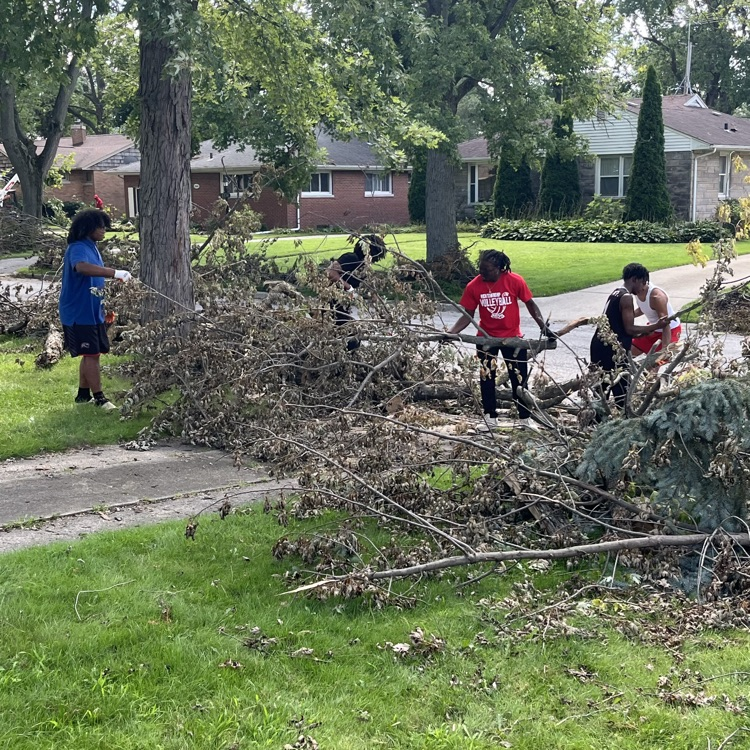 volleyball clean up