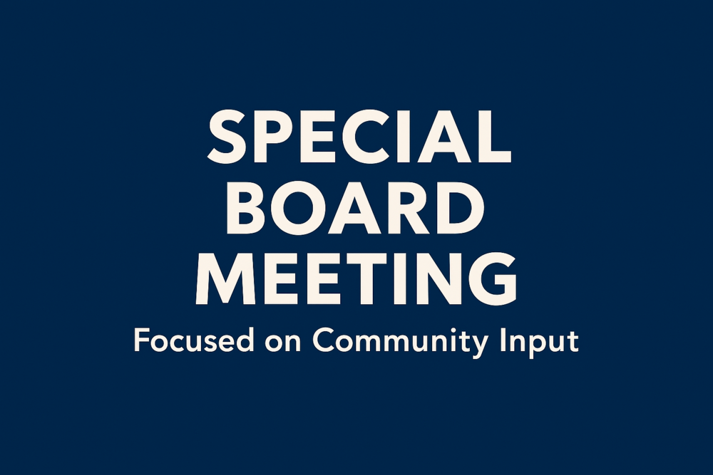 Special Board Meeting
