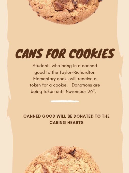 Cans for Cookies