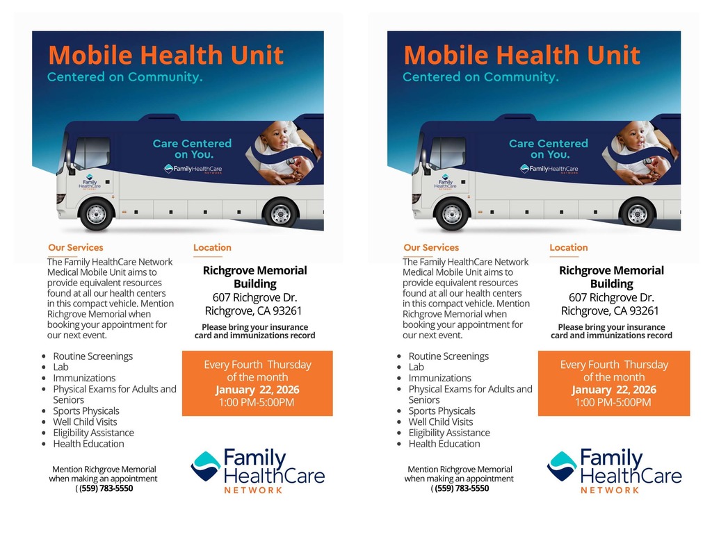 Richgrove Medical Unit Flyer January 2026_Page_2