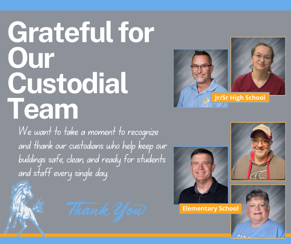 Image of custodial staff at Richland