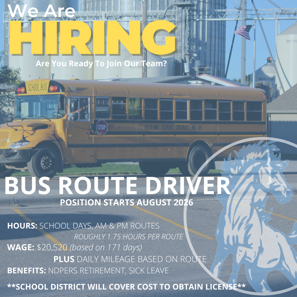 Now hiring bus driver flyer
