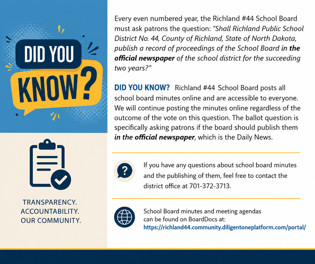 information on election ballot question