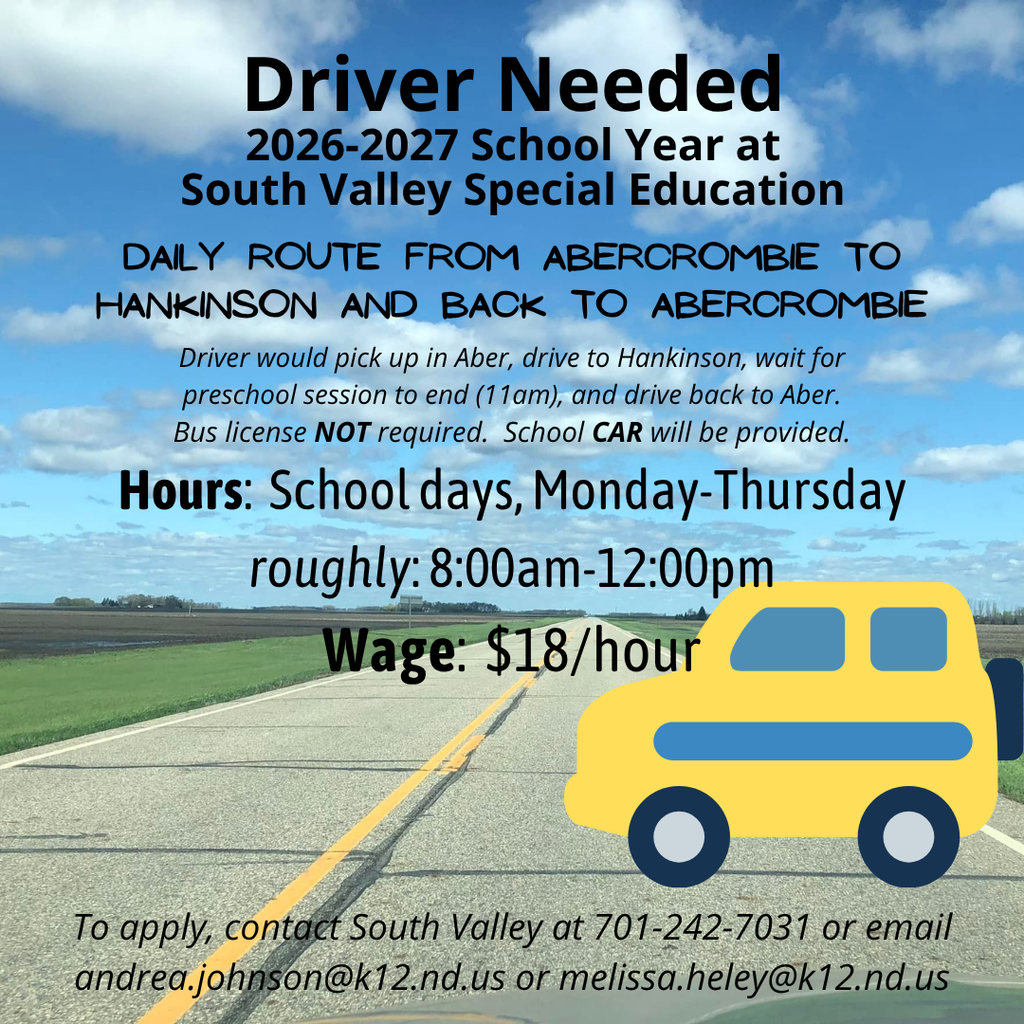 Driver needed flyer