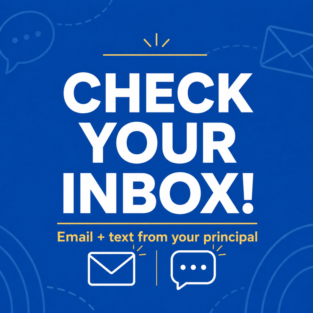 Check your inbox