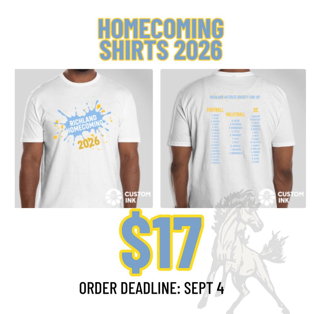 image showing picture of homecoming shirt for sale