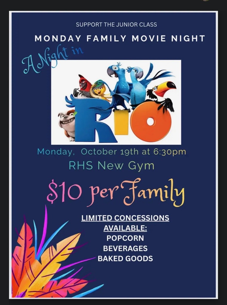 movie night flyer
