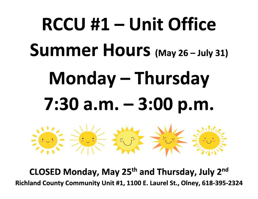 Summer Hours 2026