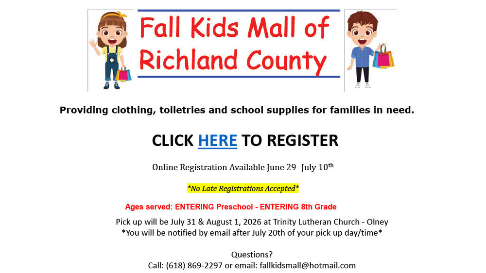 Fall Kids Mall of Richland County