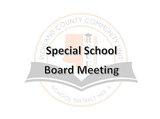 Summary of Special School Board Meeting - Friday, August 7, 2026