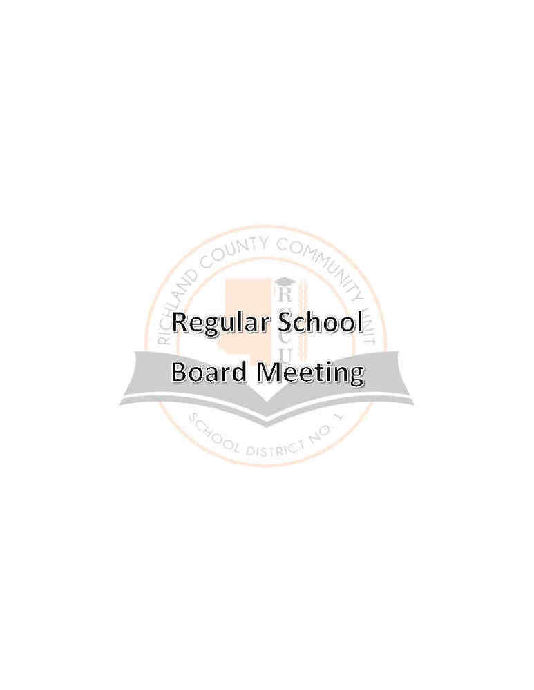 Regular Board Meeting - Thursday, August 14, 2025