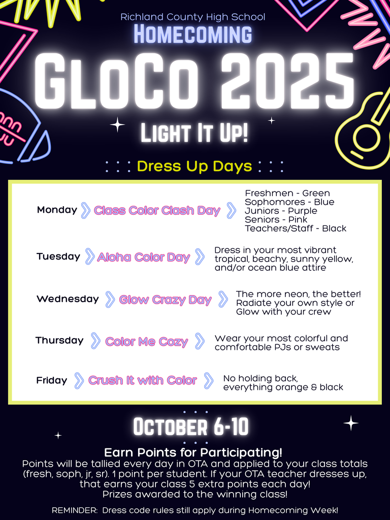 GloCo dress up days
