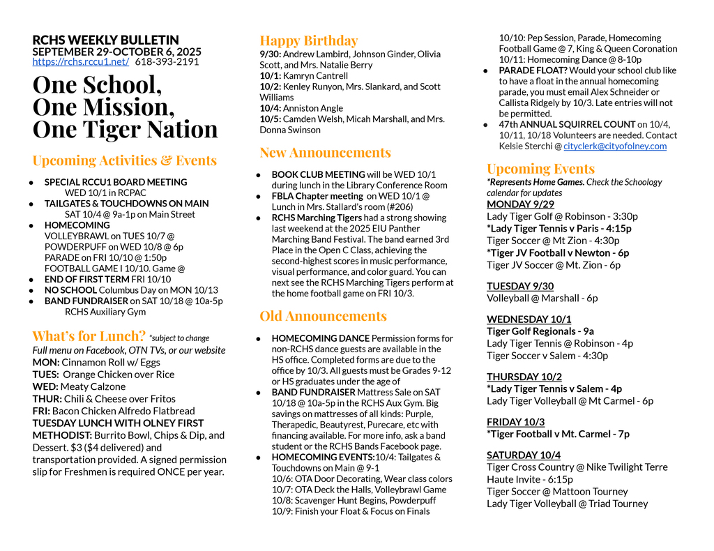 0929-100625_RCHS Weekly Bulletin