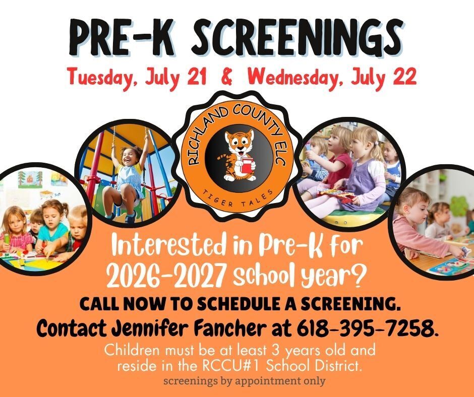 Pre-K Openings for 2026-2027 - Call today to schedule an appointment!