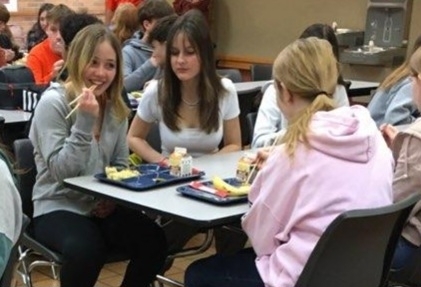 February 6th was National Chopstick Day. The students were issued chopsticks at lunch to try to eat their Orange Chicken over Rice with. We hope the students enjoyed this opportunity!