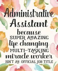admin assistant