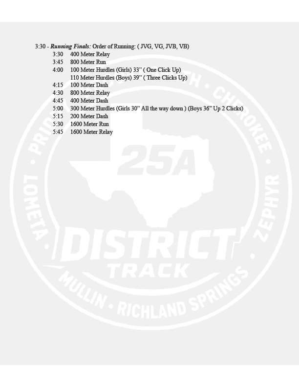 District Track