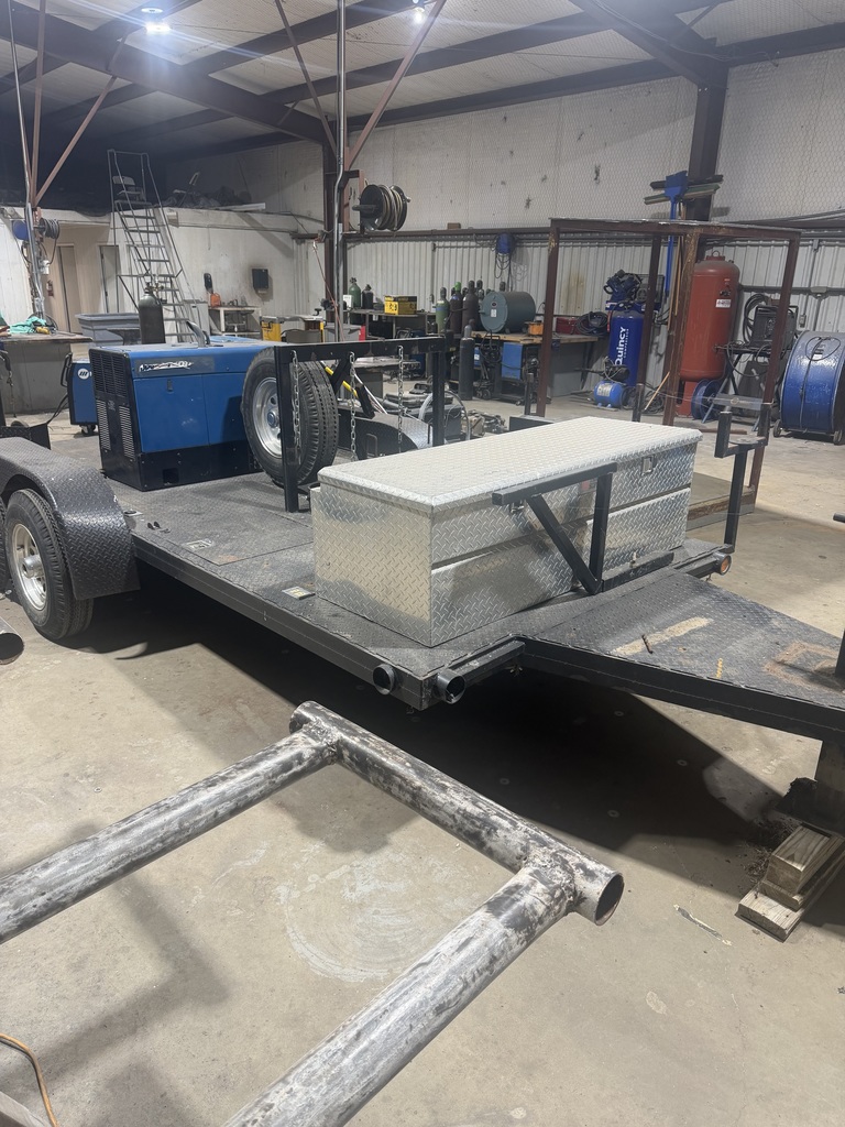 Welding trailer