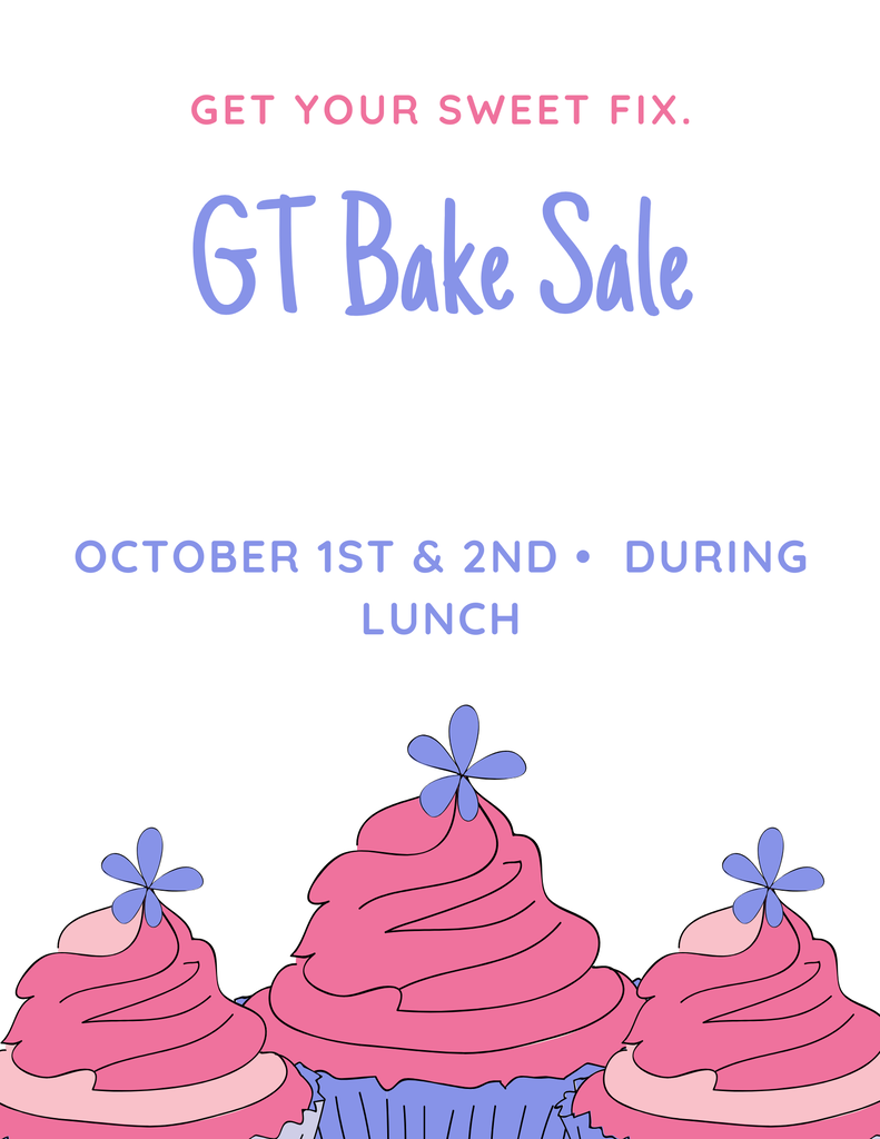GT Bake Sale