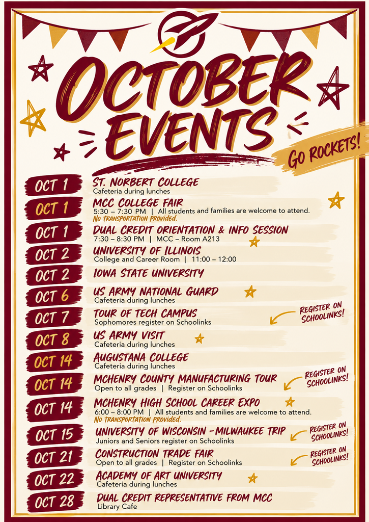 October Events