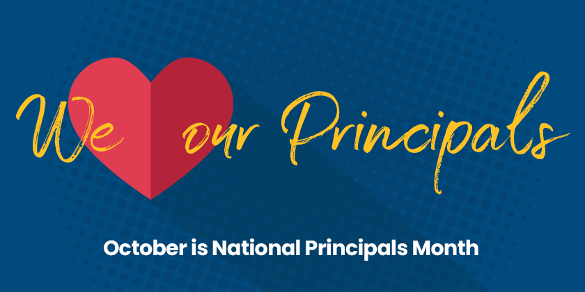 October is National Principals Month Image
