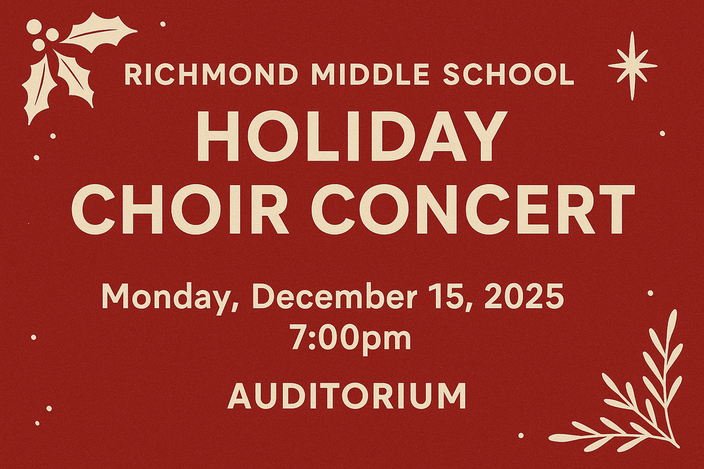 MS Holiday Choir Concert Image