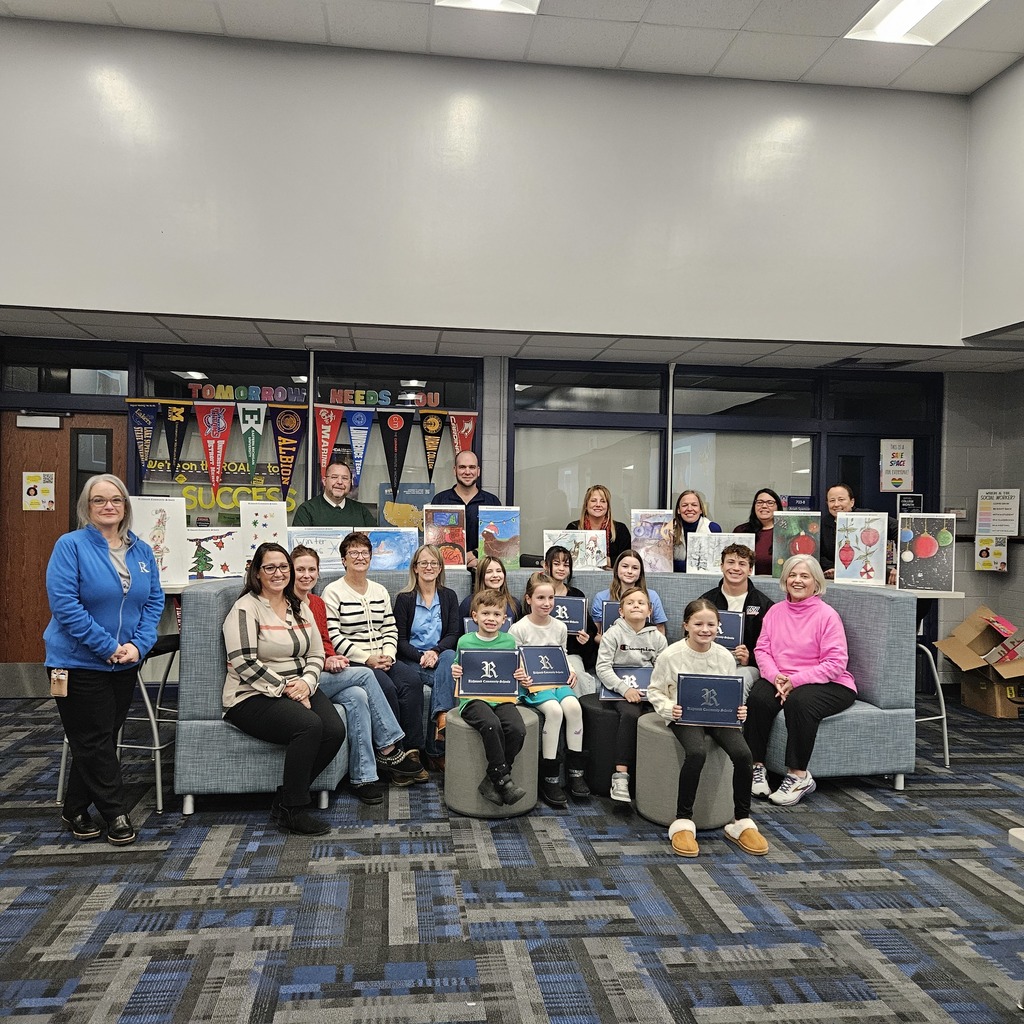 Picture of students with Board of Education and Administrators