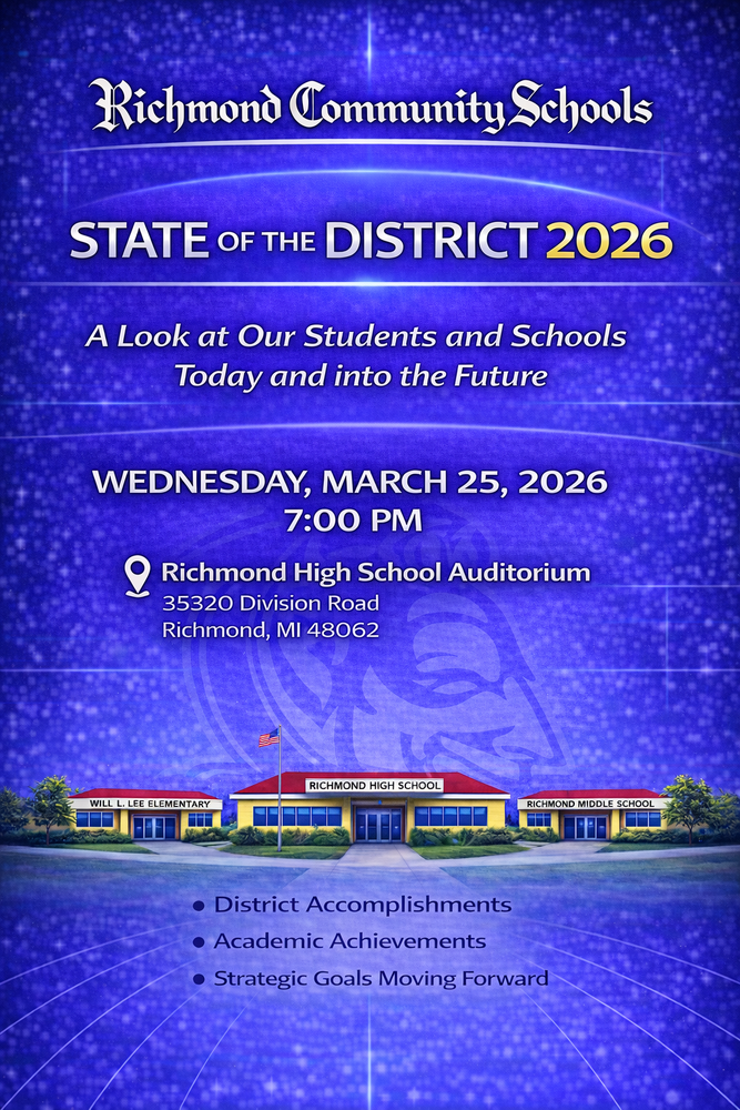 State of the District Poster