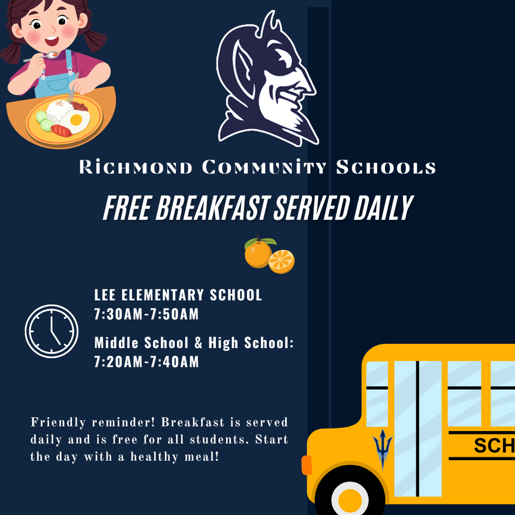 Free Breakfast and Lunch Image 