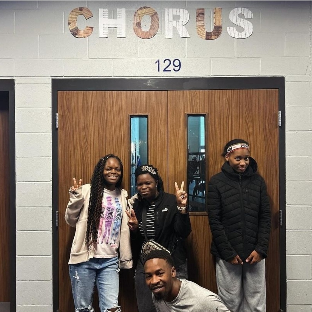 photo of students in the choir