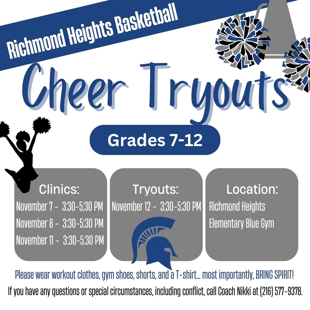 cheer tryouts poster