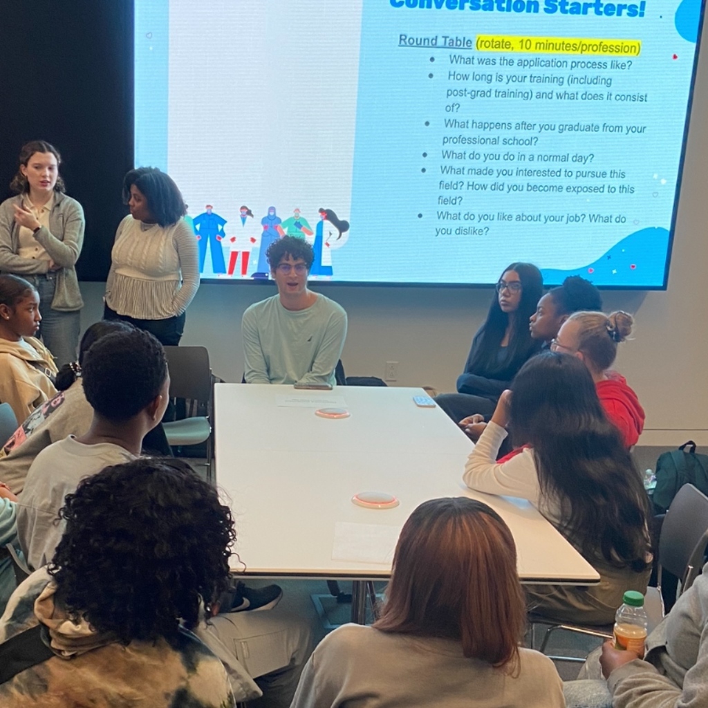 Health Career Students at CWRU Med School