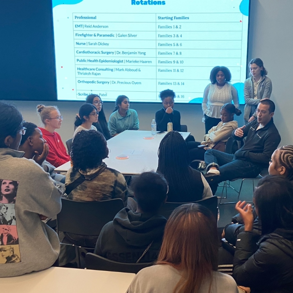 Health Career Students at CWRU Med School