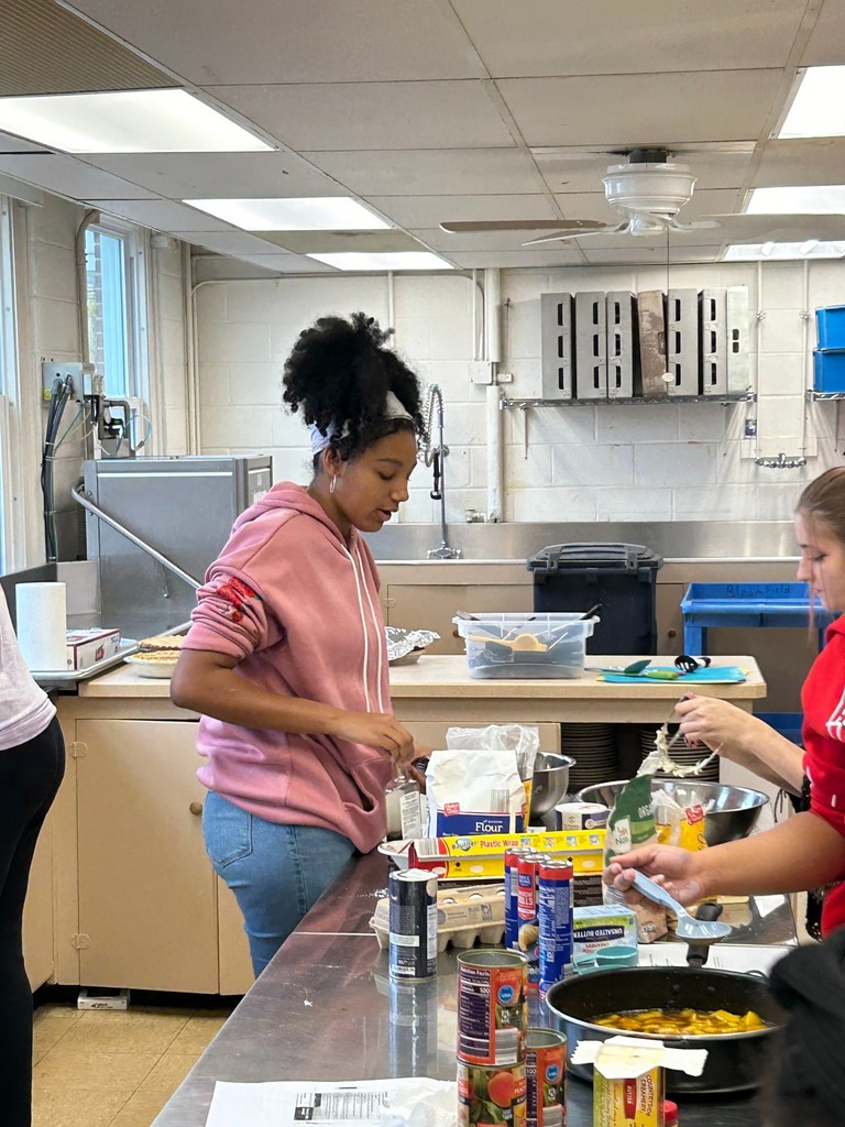 Culinary Club Students