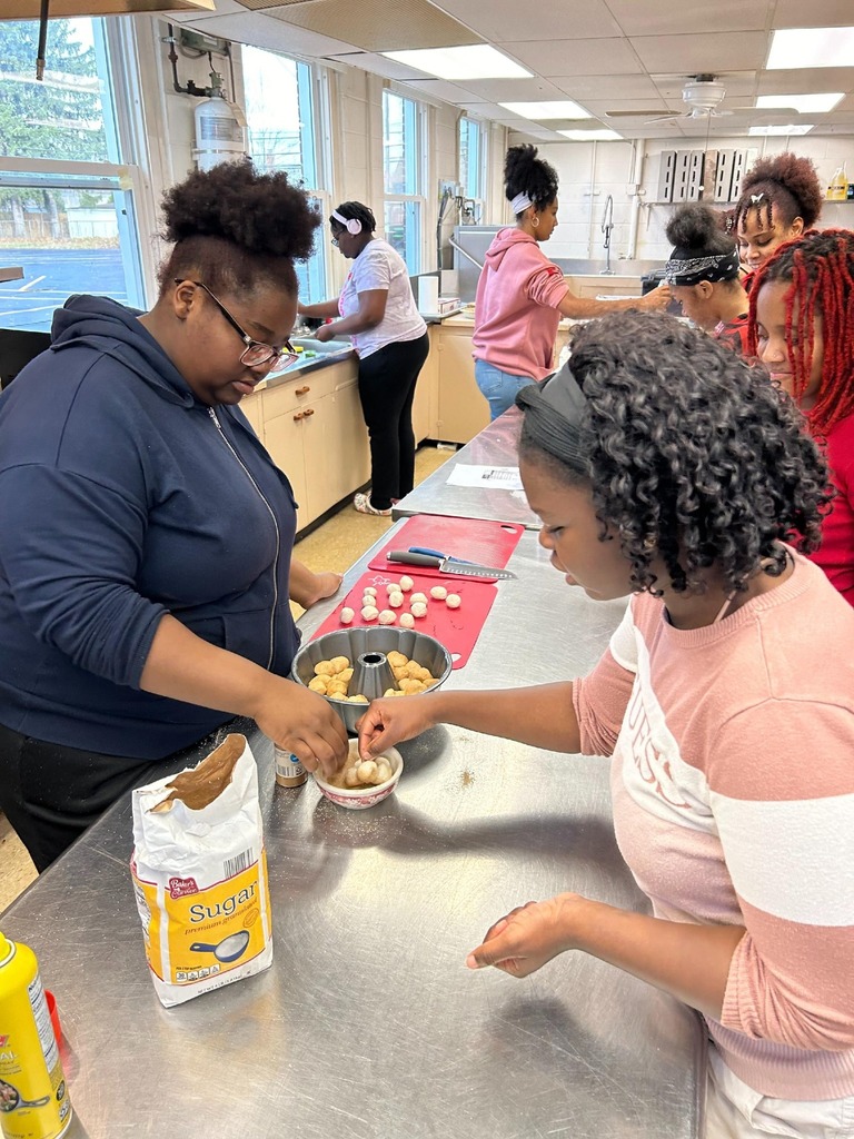 Culinary Club Students