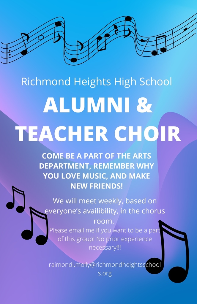 alumni and teacher choir