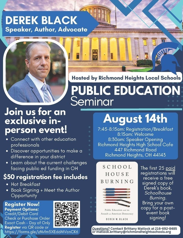 Public Education Event Flyer